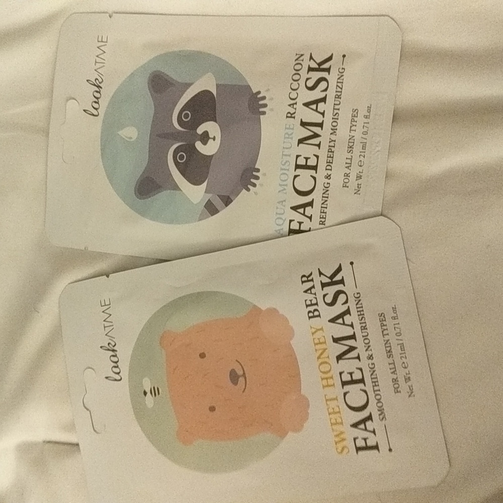 (2) NWT Face Mask
